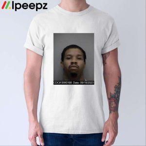 Tory Lanez Mugshot Cdc Bw0168 Date 09 19 2023 Shirt