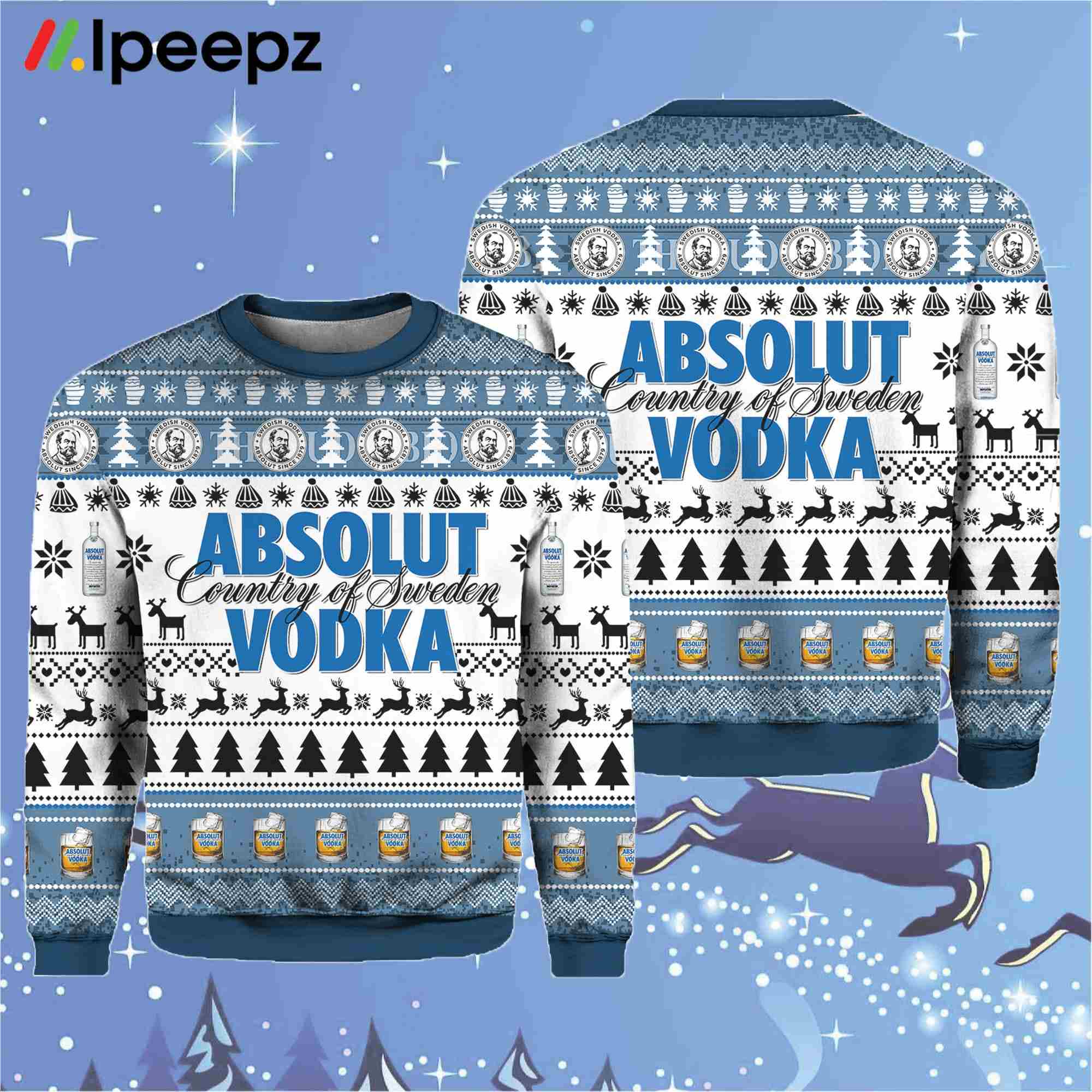 Vodka christmas outlet jumper