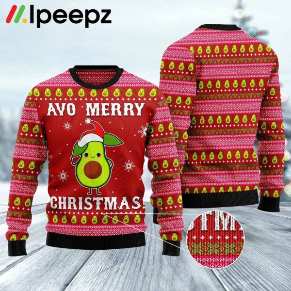 Avo Merry Christmas Funny Family Ugly Sweater