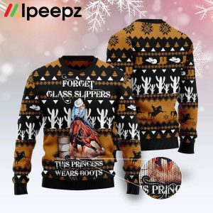 Barrel Racing Girl Funny Family Ugly Christmas Sweater