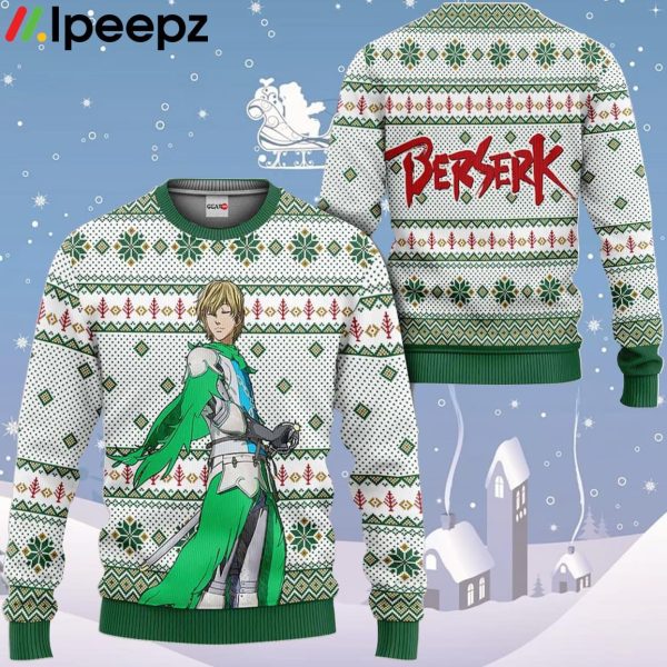Berserk Serpico Ugly Christmas Sweater Custom For Anime Fans