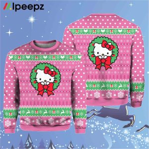 Better Watch Out Better Not Cry Hello Kitty Christmas Sweater