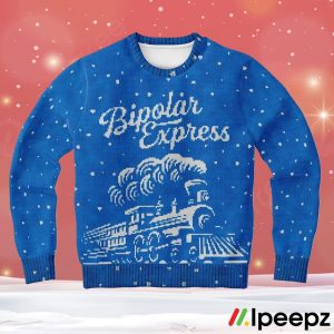 Bipolar Express Ugly Christmas Sweater