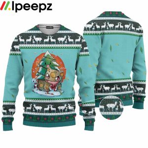 Christmas Bulbasaur Custom Cosplay Ugly Sweater