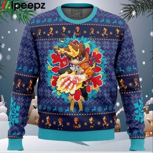 Christmas Tsunayoshi Sawada Kateyo Hitman Reborn Ugly Christmas Sweater