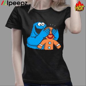 Cookie Monster blindfold Gingerbread Sunny Shirt