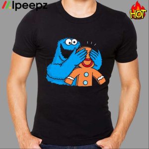 Cookie Monster Blindfold Gingerbread Sunny Shirt