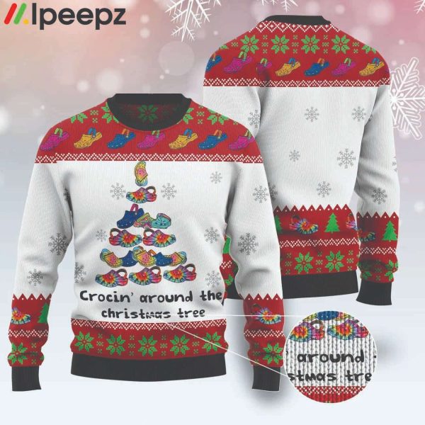 Crocin Around The Funny Christmas Ugly Sweater