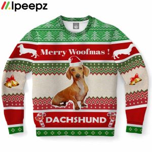 Dachshund Dog Ugly Christmas Sweater