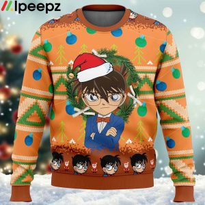 Detective Conan Ugly Christmas Sweater