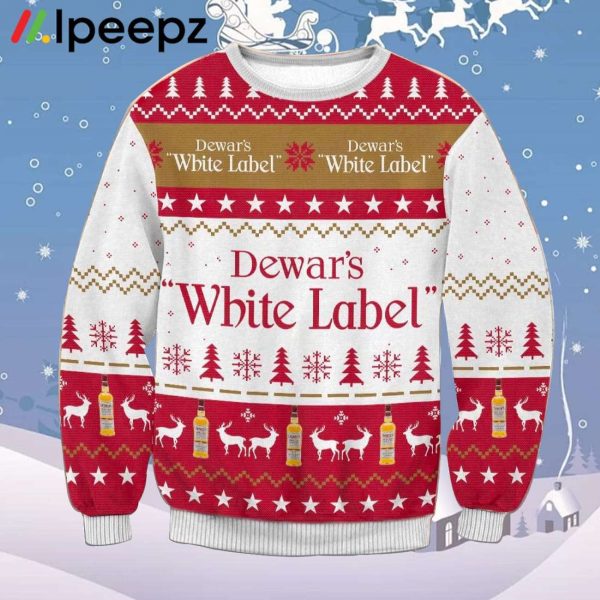 Dewar’s White Label Christmas Ugly Sweater