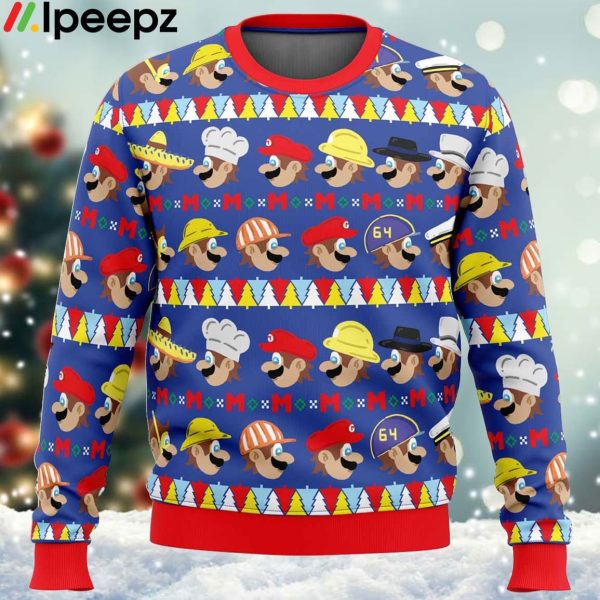 Do The Odyssey Super Mario Bros. Ugly Christmas Sweater