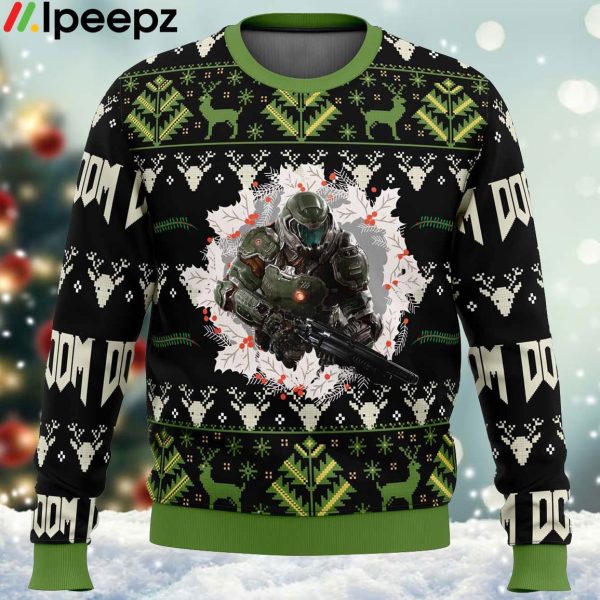 Doom v2 Ugly Christmas Sweater