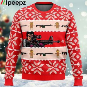 Duke Togo Golgo 13 Ugly Christmas Sweater