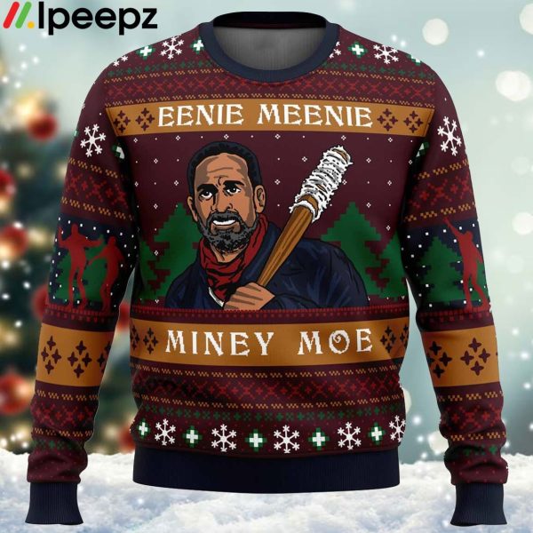 Eenie Meenie The Walking Dead Ugly Christmas Sweater