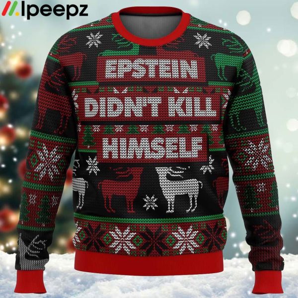 Epstein Ugly Christmas Sweater