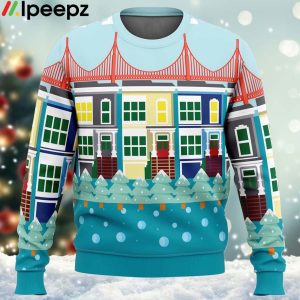 Everywhere Full House Ugly Christmas Sweater