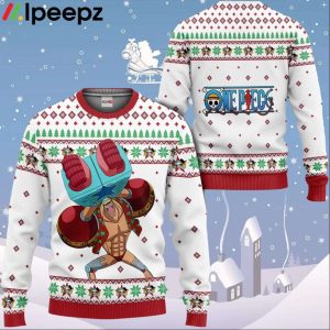 Franky Custom Anime Ugly Christmas Sweater