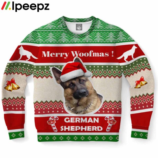 German Shepherd Dog Ugly Christmas Sweater