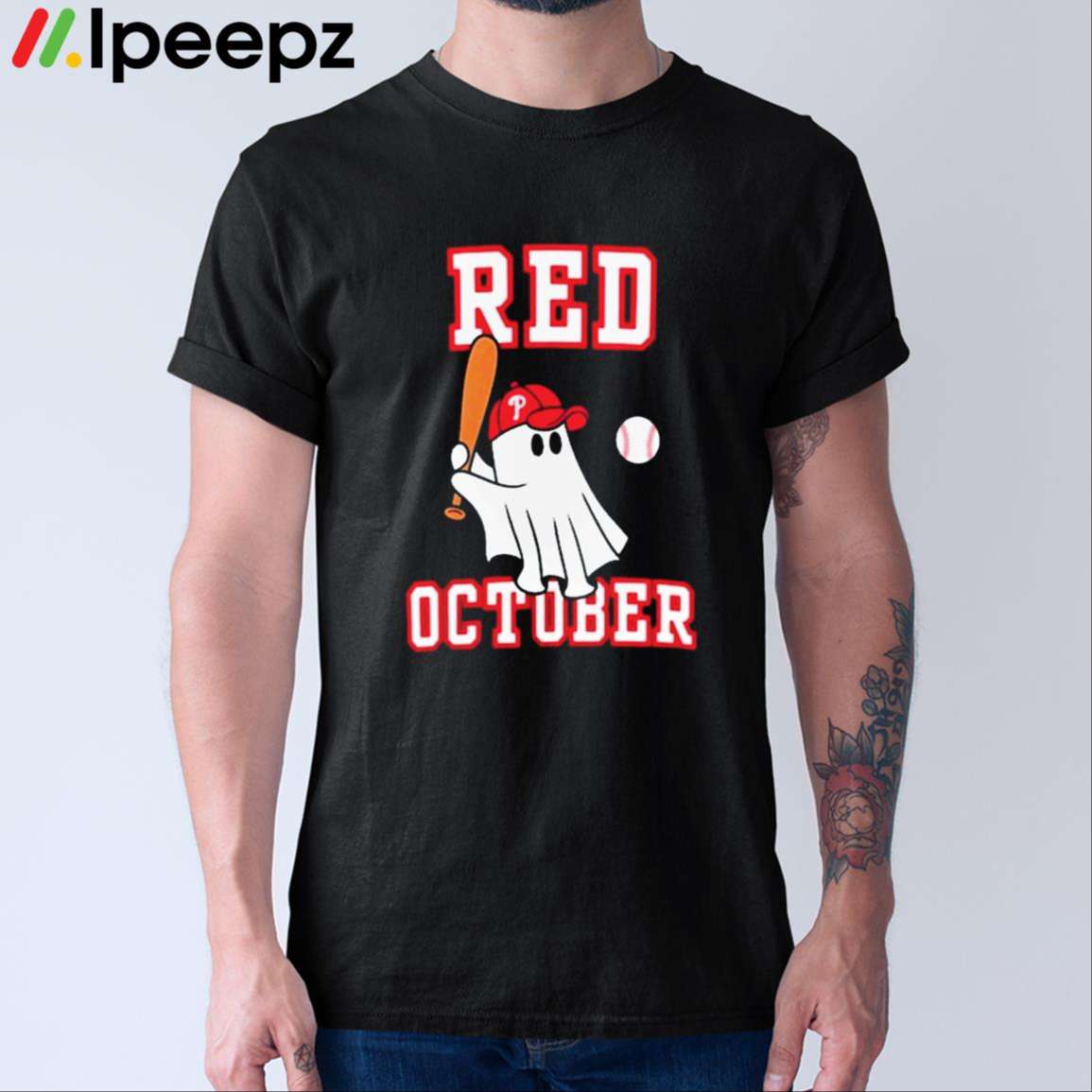 Philadelphia Phillies Baseball Red October Unisex T-shirts - Best