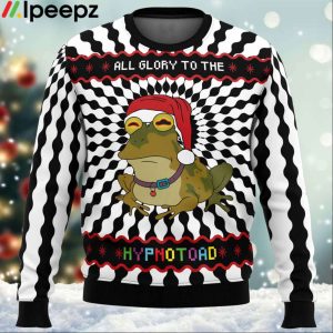 Glory To The Hypnotoad Ugly Christmas Sweater