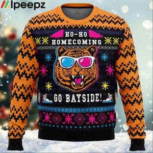 Go Bayside Saved by the Bell Ugly Christmas Sweater