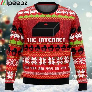 Great Reception The Internet Ugly Christmas Sweater