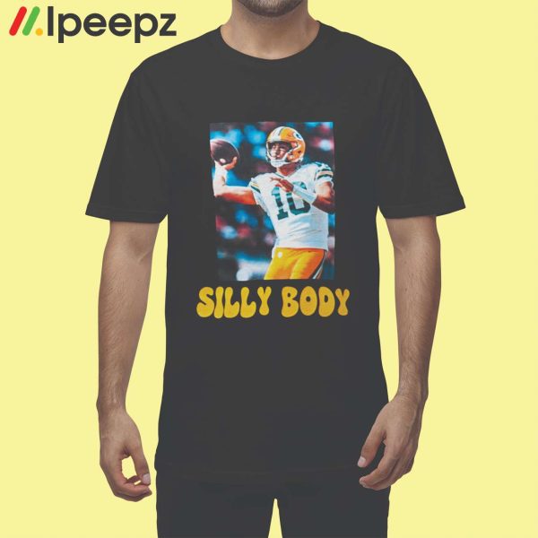 Green Bay Packers Jordan Love Silly Body Shirt