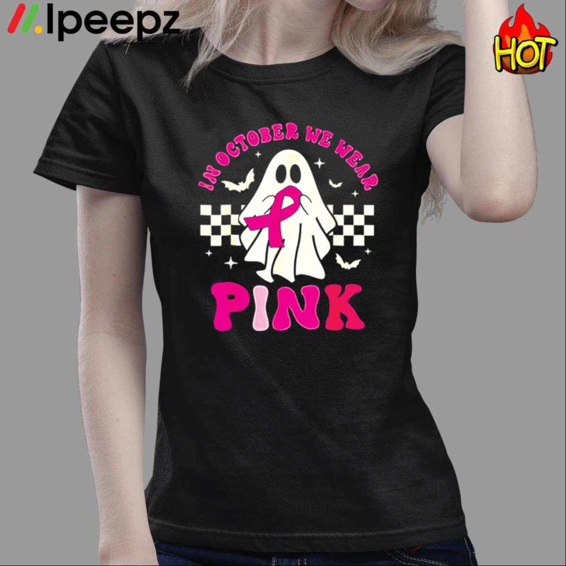 Together We Fight American Football Breast Cancer T-Shirt - Anynee