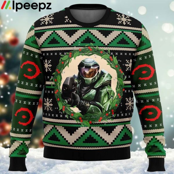 Halo Ugly Christmas Sweater