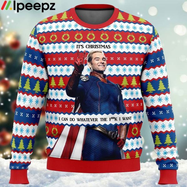 Homelander The Boys Ugly Christmas Sweater