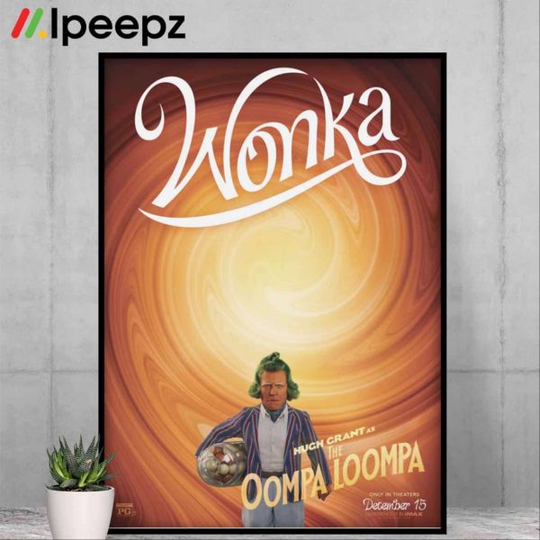 Hugh Grants Character For Wonka Poster Canvas