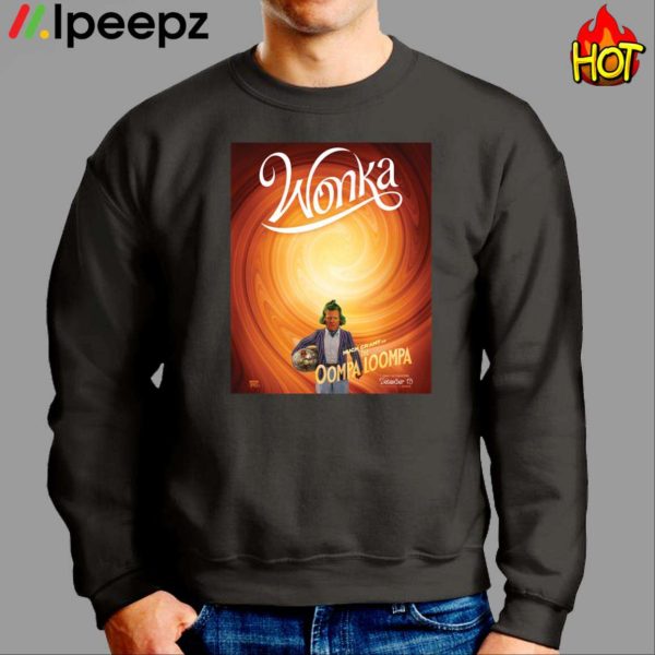 Hugh Grants Character Poster For Wonka Shirt