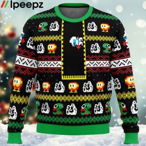 I Dig Christmas Dig Dug Ugly Christmas Sweater