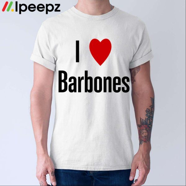 I Love Larbones Shirt