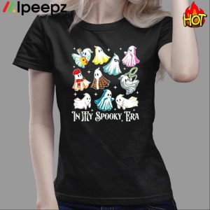 In My Spooky Era Music Lover Cute Ghost Halloween Shirt