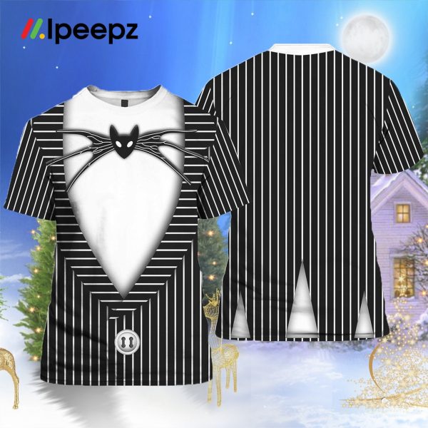 Jack Skellington Christmas Costume Shirt