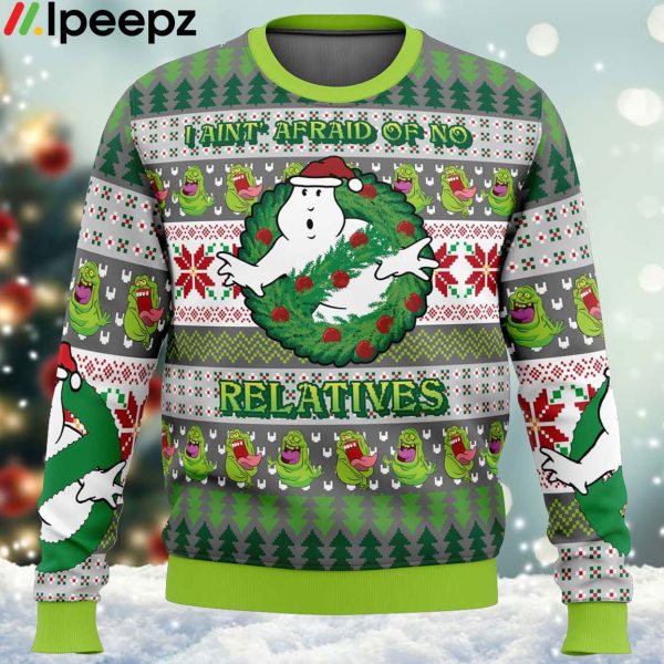 Jinglebusters Ghostbusters Ugly Christmas Sweater