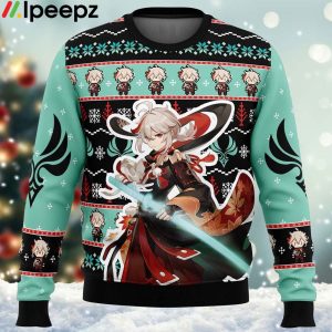 Kazuha Genshin Impact Ugly Christmas Sweater