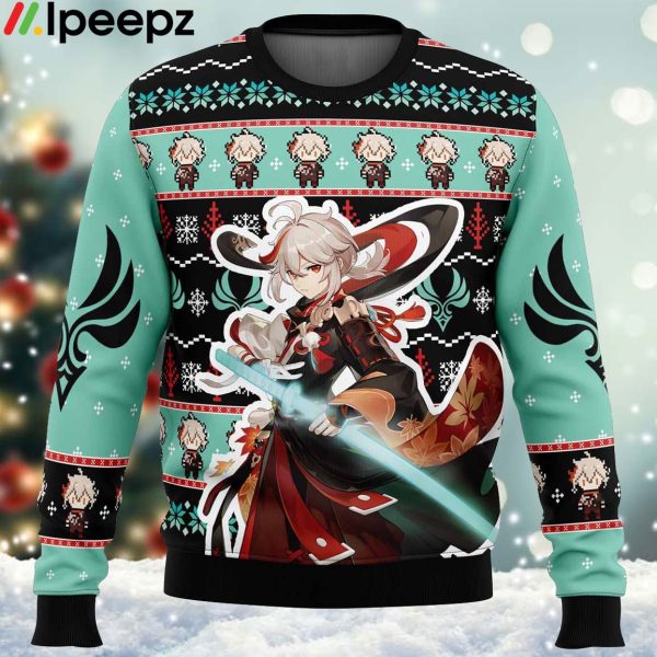 Kazuha Genshin Impact Ugly Christmas Sweater