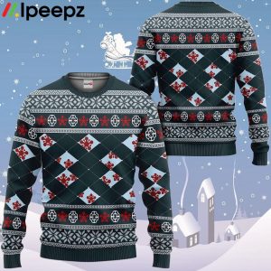 Kimetsu Tengen Uzui Custom Anime Ugly Christmas Sweater