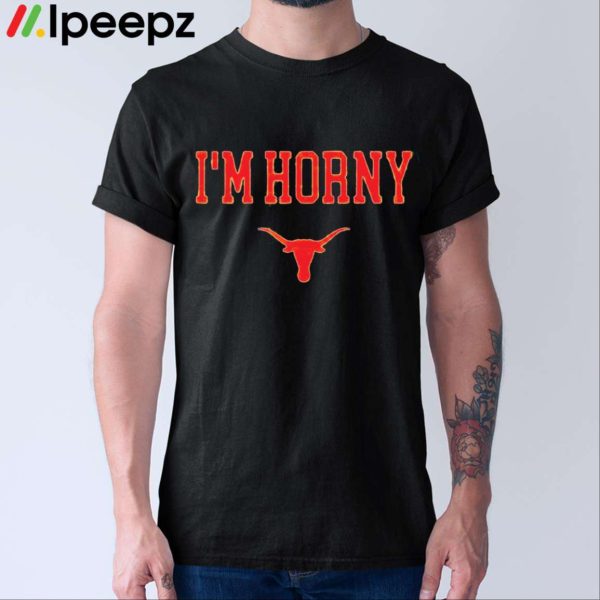 Lauren Ashley Texas Longhorns I’m Horny Shirt