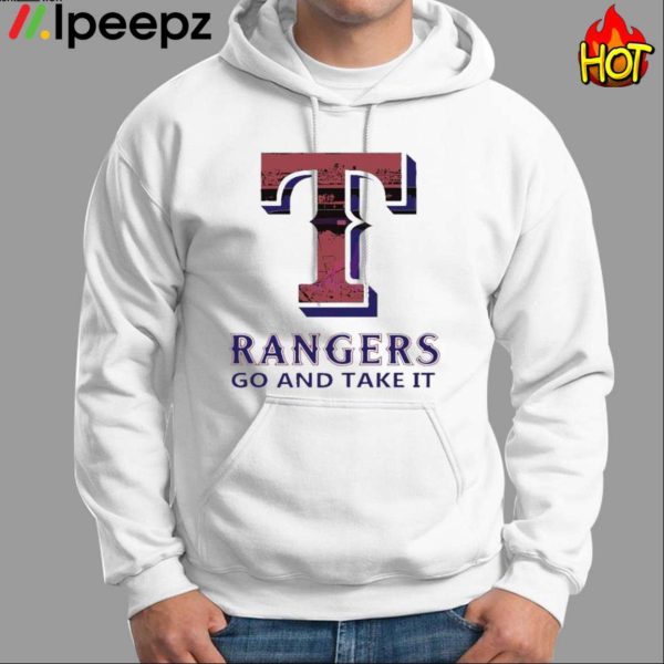 Logo Texas Rangers Go And Take It Shirt