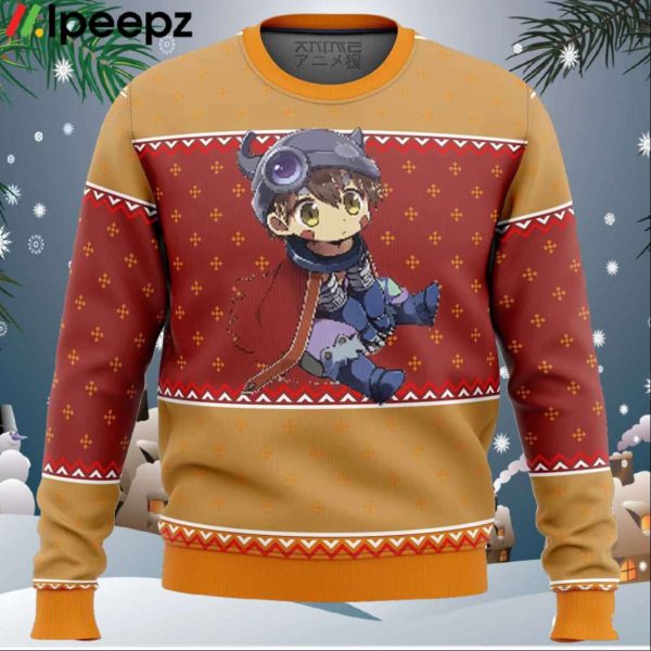 Made in Abyss Reg Ugly Christmas Sweater