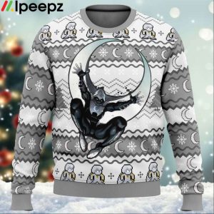 Moon Knight Ugly Christmas Sweater