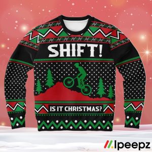 Motocross Shift Is It Christmas Ugly Sweater