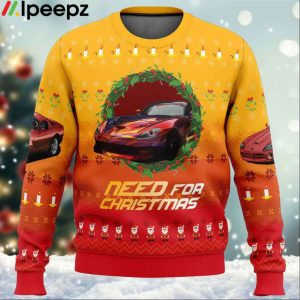 Need For Christmas Need For Speed Ugly Christmas Sweater