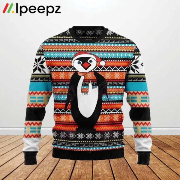 Penguin Christmas Ugly Sweater