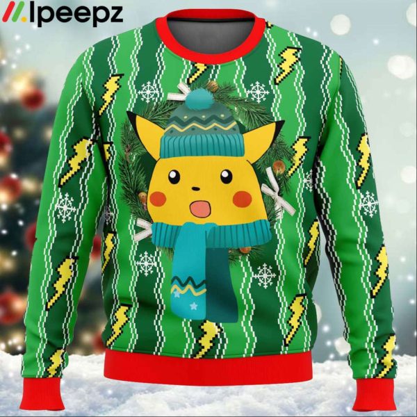 Pikachu Pokemon Ugly Christmas Sweater