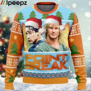 Point Break Ugly Christmas Sweater